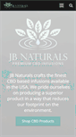 Mobile Screenshot of jbnaturals.com